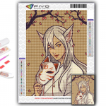 5D DIY multikas anime m&auml;ng tegelane ristpistes kivid Teemantjoonistus Tikand Mosaiik Kodukaunistus Full Round 20X30CM