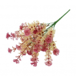 Plastikust kunsttaimede dekoratiivkaunid v&otilde;ltss&otilde;najalad, rohelised lehed