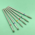 6 tk frees manik&uuml;&uuml;ri jaoks Teemantkeraamilised k&uuml;&uuml;nepuurid Freesid K&uuml;&uuml;nte otsikute eemaldamise geel Elektriliste manik&uuml;&uuml;ri t&ouml;&ouml;pinkide jaoks S6-19