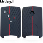 Silikoonist autov&otilde;tme &uuml;mbris Renault Duster Kaptur Clio Captur Logan Megane 2 3 Laguna Fluence Zoe Koleos Scenic Danilo Nema jaoks punane