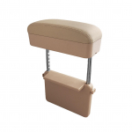 Auto k&auml;etoe keskkonsooli karbi pikendus, reguleeritava k&otilde;rgusega k&auml;etoe tugi k&uuml;&uuml;narnuki tugipadi enamikule beež