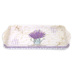 Les Tr&eacute;sors De Lily [R6567] - Melamiinist koogialus 'Lavender' lilla beež - 30x15 cm lilla