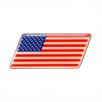 Universaalne 3D alumiiniumsulamist embleemi m&auml;rgi kaunistus Mootorratas auto Great Country USA riikliku lipu autokleebised A(1 Pcs)