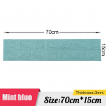 3/5/10 tk 30 * 35 cm / 70 * 15 cm 3D isekleepuvad seinakleebised Kodukaunistuse taustakleebised Vee- ja niiskuskindlad 3pcs 70*15cm