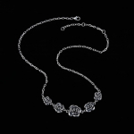 FOXANRY Vintage Punk Rose lillekett K&auml;ev&otilde;ru v&otilde;lu Naiste T&uuml;drukute Uus mood Loomingulised geomeetrilised k&auml;sitsi valmistatud peoehted Kingitused 50cm h&otilde;be