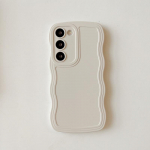 Wave Border &uuml;hev&auml;rviline Samsung A54 A73 A33 5G Galaxy S23 Ultra A71 A52 S22 S21 FE A34 5G TPU p&otilde;rutuskindel kate koos randmepaelaga Samsung A71 4G