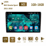 LADA Granta Sport 2011-2018 jaoks autoraadio multimeedia videopleier Navigatsioon GPS WIFI Carplay Android 2 Din 2+32GB 1+16GB
