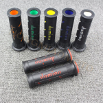 Universal 7/8'' 22MM CNC Motorcycle handle grips racing handlebar grip for Honda kawasaki Yamaha Suzuki Ducati Hyosung punane