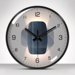 Loominguline minimalistlik seinakell Plastist vaikne seinakell Moodne disain Elutoa kaunistused Magamistoa kell Reloj De Pared 12inch 30cm