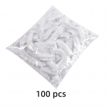 100 tk k&ouml;&ouml;gi &uuml;hekordselt kasutatavad toidu v&auml;rske tihendiga katted kausside jaoks elastsed plaadid plastikust kaanega katted vaakumkotid &uuml;mbris tolmukindel 100pcs