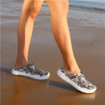 Naiste suvised &otilde;&otilde;nsad sandaalid, hingavad kahlamissussid, libisemisvastased puukingad naistele 36 must