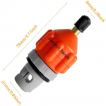 (Suurep&auml;rane kodu)T&auml;ispuhutava pumba adapteri pumba muundur, standardne tavaline pump One Size kollane