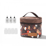 V&auml;litingimustes kasutatavate maitseainete hoiustamise komplekt Telkimismaitseainepurgid Hoiukoti komplekt Kaasaskantav BBQ Piknikukruuet pruun