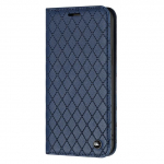 Luksuslik magnetiline nahast &uuml;mbris iPhone'ile 14 13 12 Pro Max 11 7 8 Se 2020 Xr Wallet Flip Stand telefoniraamatu kaas For iPhone 13 sinine