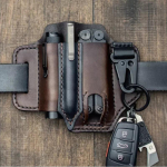 Meeste multit&ouml;&ouml;riistadega nahast &uuml;mbris EDC Pocket Organizer S&auml;ilitusv&ouml;&ouml; v&ouml;&ouml;kott Kingitus Leather holster
