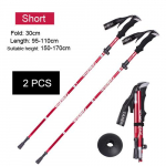 2 tk/partii 5-osalised &otilde;ues kokkupandavad matkakepid kaasaskantav matkakepp P&otilde;hjamaade eakatele teleskoopklubile, mida on lihtne kotti panna