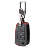 Nahast auto v&otilde;tme&uuml;mbrise kate VW Polo Golf 7 Tiguan Skoda Octavia Kodiaqile