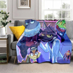 Bad Guy tekid Superpehme multikas TBG flanelltekk soe kerge laste voodipesu Diivan Diivantoolid aastaringselt 75x90cm