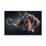 Must plakat Kulturism l&otilde;uend Maalimine Muscle Print T&otilde;stmise plakat Fitness Motivatsioon Sein Kunst Pildid J&otilde;usaali sisustus 21x30 No Frame