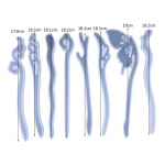 Naiste peakate DIY epoks&uuml;vaigust vormikomplekt silikoonist juuksen&otilde;ela vormi t&uuml;drukutele juukseehete valmistamise vormid