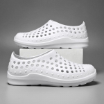 Suvised mehed, naised, sussid, kamuflaaž, platvorm v&auml;litingimustes puukingad Kingad rannasandaalid, meeste pehmed EVA siseruumides, kodu lium&auml;ed Armastaja pl&auml;tud 36-45 36 must