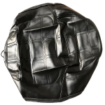 C035 mootorratta kunstnahast istmekate/rihm Honda CM125 vihmakindlale veekindlale padjakaitsele Seat Cover gray