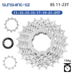 SUNSHINE Maanteejalgratta kassett 12v 11v 10v 9v 8v Hammasratas 12 11 10 9 8 Kiirus Jalgratta Ratchet Vabajooks HG Suhe 8-speed 11-23T white