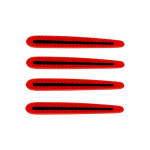 4pcs Night Reflective Strip Car Door Handle Sticker Safety Distance Warning Decal Car Style Accessories for all the