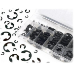 120 tk uus must E-klamber ja kinnitusr&otilde;ngaste komplekt 1,5&ndash;10 mm