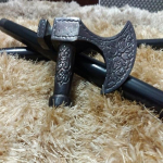 Victoria ajastu viikingi jalutuskepp nagu antiikne meres&otilde;idukepp, ideaalne unisex jalutuskepp-kingitus