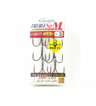 Gamakatsu 67813 Treble Hook SP M must, suurus 3 (2694)