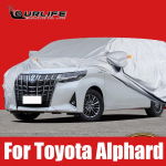 Car Cover Outdoor Sun Anti UV Rain Snow Frost Dust Protection Cover For Toyota Alphard 2016 to  Oxford cloth For Toyota Alphard
