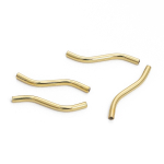 10 tk 20 mm vask S kujuga toru helmed k&auml;ev&otilde;ru kaelakee k&otilde;rvar&otilde;nga jaoks isetegemise ehete valmistamiseks 2x20m 10pcs/bag