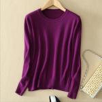 Naiste hubane kootud pullover, ka&scaron;miirist kampsun, kaelusega fuzzy slim Fit punane must villane topp S