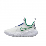 Nike Flex Runner 2 PS Valge Staadioniroheline Laste tossud Summit-White Pure-Platinum Deep-Royal-Blue DJ6040-102 28