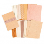 20 tk/komplekt A6 v&auml;ljal&otilde;igete albumi paber Elegantne tekstuurne isetegemine k&auml;sit&ouml;&ouml;na valminud kunstiprojekti kaardi koostamine fotoalbumi ajakirjade pidamiseks, dekoratiivse spetsiaalse paberilehe komplekt pruun