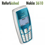 Renoveeritud originaal Nokia 3610 2G GMS lukustamata mobiiltelefon No charger