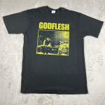 Y2K Godflesh Slateman Industrial Metal Band Rock Unisex T-s&auml;rk S