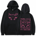 Melanie Martinez Hoodie Muusikaalbumi portaalid Graafilised kapuutsiga dressipluusid Mehed Naised Vabaaja vintage pikkade varrukatega pulloverid T&auml;navar&otilde;ivad M