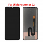 LCD-ekraan Ulefone Armor 22 LCD-ekraaniga puuteekraaniga digiteerija kogu koostu asendusosa must