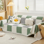 Diivani k&auml;ter&auml;tiku kate Puuvillane narmad Universaalne diivani kate Lamamistool M&ouml;&ouml;bli kate Diivani kate Tolmukindel kassidele Koertele 180x130cm