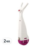 Wieden Floss Easy hambaniit roosa keskmise keermega M + &uuml;mbris WD861-C, 2 komplekti