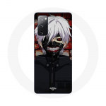 Coque pour Samsung Galaxy S20 FE Tokyo Ghoul Kaneki Ken Masque Japonais Anime