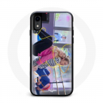 Iphone XS &uuml;mbris Chase Your Dreams M&iacute;a C&aacute;ceres ja Juanma Portolesi