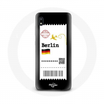 Coque pour Samsung Galaxy A10 Billet d'avion Berlin