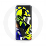 &Uuml;mbris Samsung Galaxy A8 Plus Valentino Rossi Motogp maailmameistri kiirusjuhile