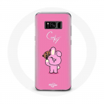 Coque pour Samsung Galaxy S8 BTS Bangtan Sonyeondan BT21 Shooky Suga Et Cooky Jungkook