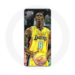 Coque pour Samsung Galaxy S20 FE Kobe Bryant Dunk lakers 8 NBA Noir