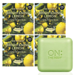 On the Body Refreshing Lemon Verbena Soap, 90g, 4 pieces