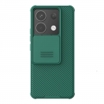 Nillkin jaoks POCO X6 5G telefoni&uuml;mbrised CamShield Pro TPU + arvutikaamera kaitse p&otilde;rutuskindel privaatsus tagakaas POCO X6 5G roheline